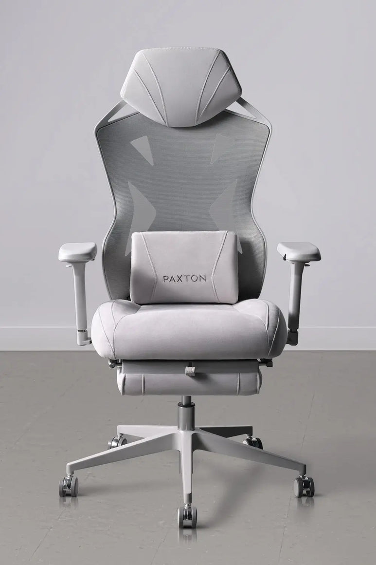[Special Pre-Sale] PAXTON Paris Pearl Gray Gaming Chair for Work
